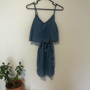 Denim dress